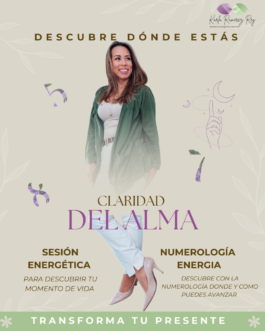 CLARIDAD DEL ALMA (Sesión de 1 hora)
